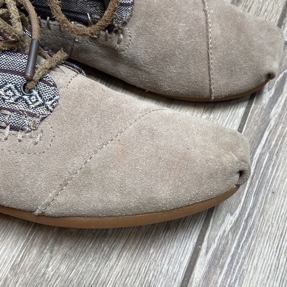 Toms Leather Espadrille Boots - Picture 5 of 10
